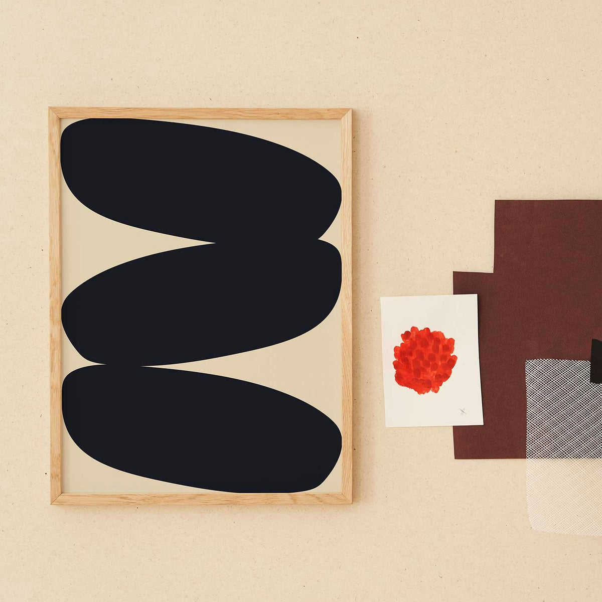  Solid Shapes 01 Poster, 30 X 40 Cm
