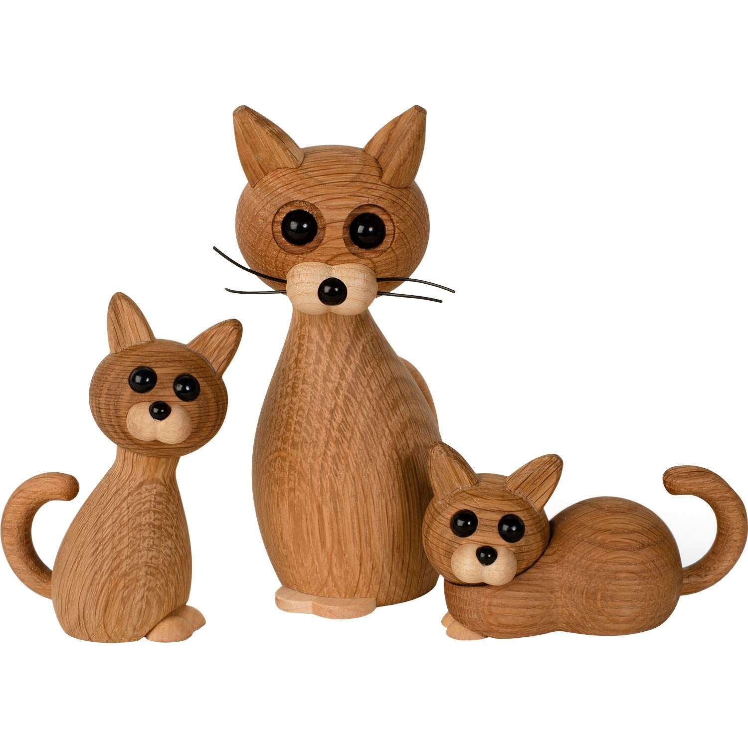 Spring Copenhagen Faith Cat Holzfigur 9.5 Cm