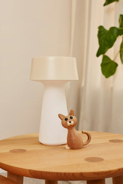 Spring Copenhagen Faith Cat Holzfigur 9.5 Cm