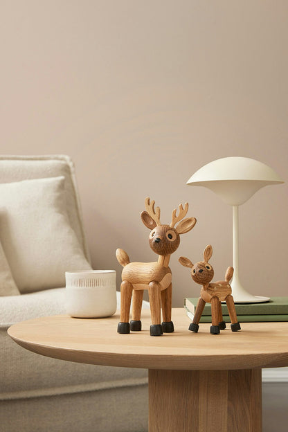 Spring Copenhagen Spot Deer Baby Holzfigur 12,7 Cm