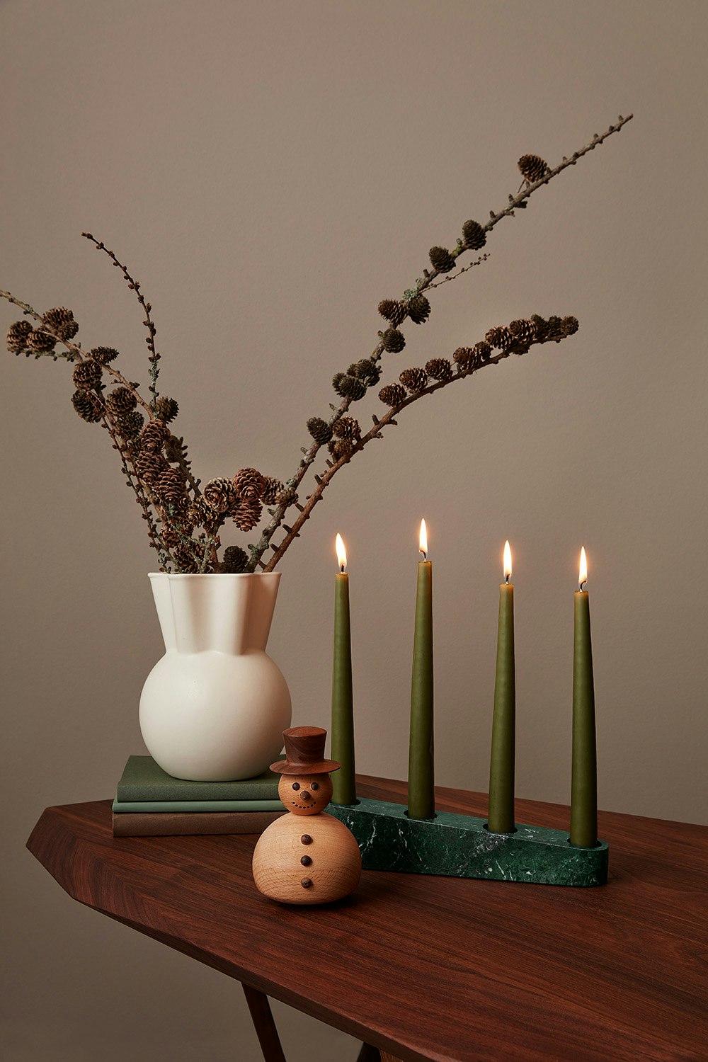 Spring Copenhagen The Snowman Holzfigur 9.4 Cm