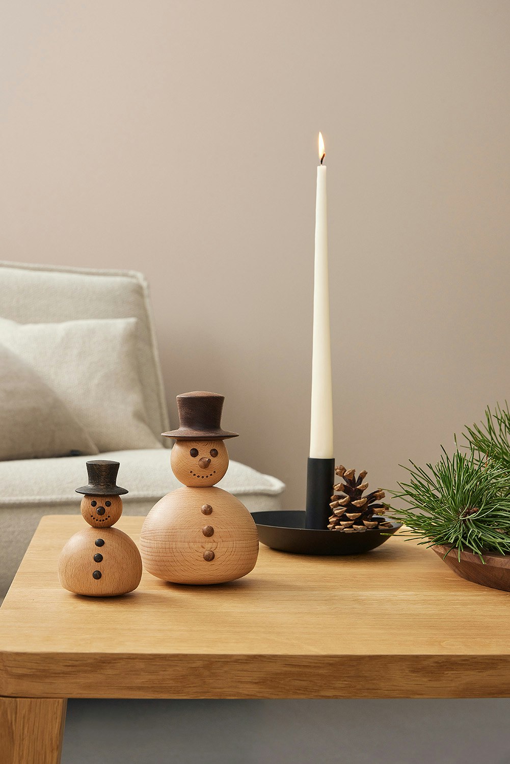 Spring Copenhagen The Snowman Holzfigur 9.4 Cm