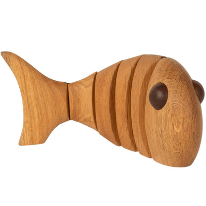 Spring Copenhagen The Wood Fish Holzfigur 18 Cm